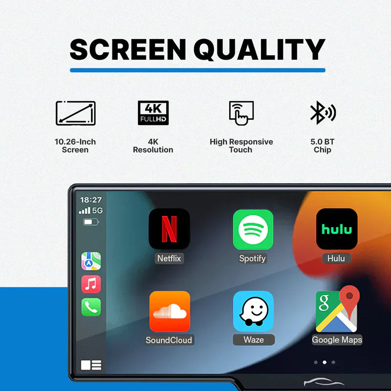 SmartDash™ Pro CarPlay Tablet